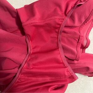 Vibrant Pink Athletic Skirt